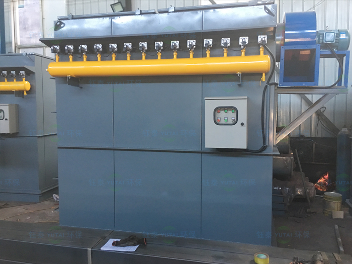 承德市灤平縣選礦廠破碎機布袋除塵器發(fā)貨